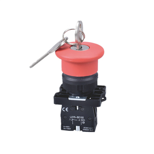 Plastic Key <b>Push</b> <b>Button</b> <b>Switch</b> 10A 240V Industrial Control Panel Reset Waterproof Stainless Steel 1NO1NC - Product Image 2
