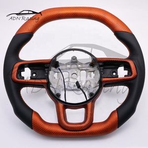 Volante de Fibra de Carbono Genuina para <span class=keywords><strong>JEEP</strong></span> <span class=keywords><strong>Wrangler</strong></span> JL JLU JT Gladiator 2018-Presente - Product Image 5