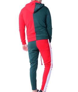 UNIQUE GYM WEAR Nouveau survêtement de sport d'hiver pour homme, en polaire, imperméable, tricoté, zippé, deux pièces, pour la gym et le jogging - Product Image 3