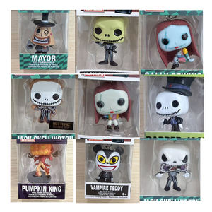 Portachiavi Tascabile con Personaggi Horror di Natale, Action Figure di <span class=keywords><strong>Jack</strong></span>, Sally, Mayor e Re Zucca, Modellini Giocattolo - Product Image 1