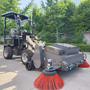 Goedkope prijs mini kleine lader 500kg 600kg hydraulische mini lader 4x4 met CE - Product Image 3