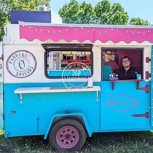 รถพ่วงขายอาหารแบบกำหนดเอง ปี 2025 รถขายอาหารเคลื่อนที่ ครัวเคลื่อนที่ รถพ่วงขายพิซซ่า รถขายอาหารจานด่วน รถพ่วงเตาอบพิซซ่าเคลื่อนที่ - Product Image 3