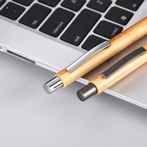 Luxury Customized Handmade Letterpress Printed Business <b>Notebook</b> & Pen Gift <b>Set</b> Bamboo Office Corporate Promotional Item - Product Image 4