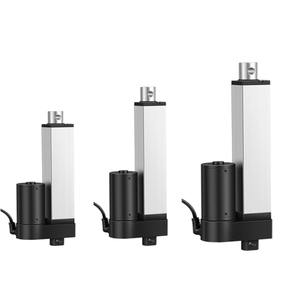 Actuador lineal eléctrico de 24V CC, carrera de carga 600N, controlador de Motor de accionamiento de bajo ruido de 1000mm, elevación de mesa de imán permanente, 3000RPM - Product Image 3