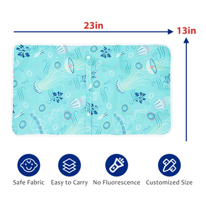 Miếng Lót Bàn Thay Đồ Du Lịch Chống Nước Miếng Lót Thay Tã Cho Bé Nhỏ Gọn Tiện Dụng Thiết Yếu Cho Trẻ Sơ Sinh - Product Image 2