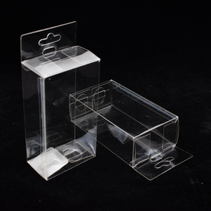 Custom Logo Eco-Friendly Transparent <b>Clear</b> PVC PET Premium Quality Plastic Folding Packaging <b>Box</b> Acetate <b>Box</b> - Product Image 1