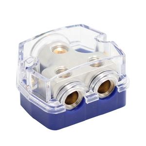 ZING EAR DB102 Boîtier de fusibles pour autoradio, <span class=keywords><strong>1</strong></span> <span class=keywords><strong>x</strong></span> <span class=keywords><strong>0</strong></span> Gauge / 2 <span class=keywords><strong>x</strong></span> <span class=keywords><strong>4</strong></span>, Boîtier de distribution d'alimentation audio, pour câbles <span class=keywords><strong>1</strong></span>-5 AWG, Cuivre 10A - Product Image 5