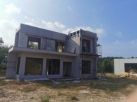 Maison préfabriquée / Panneau en silicate de calcium / Panneau sandwich / Structure en acier préfabriquée / Installation rapide / Villa de haute qualité