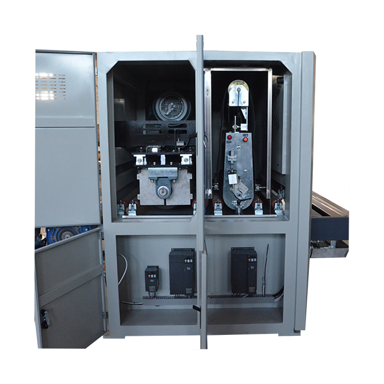 ADV 508-Rr1000 PLC Контролируемая роликовая щетка из нержавеющей стали, полировальная машина для плоской пластины