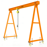 Mini-grue portative de qualité supérieure pour levage industriel, structure stable, vente en gros