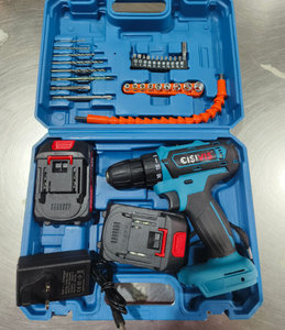 Taladro de impacto recargable OEM Cisivis OEM 21V 30Nm con motor de escobillas, <span class=keywords><strong>atornillador</strong></span> inalámbrico portátil con batería de litio para compra al por mayor - Product Image 5