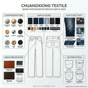 Cargo Jeans Men Baggy Wide Leg Denim <strong>Pants</strong> Zipper Pocket Shredded Knee White Paint Splatter Streetwear Men's Denim Trousers - Product Image 5