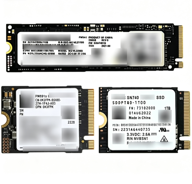 M.2 2230 2280 SSD PM991a 128GB 256GB 512GB 1TB Internal Solid State Drive PCIe 3.0x4 SSD for Microsoft Surface Pro 7+ Steam Deck