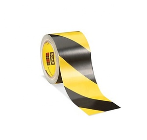 3M 5702 Cinta marcadora de vinilo negra/amarilla/Cinta codificadora de seguridad - Product Image 3