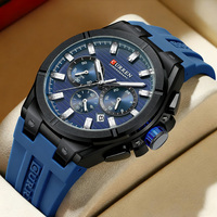 Jam Tangan Pria Premium Curren 8487 Customized dengan Mesin Quartz, Berkualitas Tinggi untuk Bisnis, Sederhana, Mewah, dan Modis