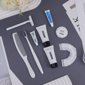 Muestra Gratuita, MOQ 5000, Set de Artículos de Aseo Ecológicos Desechables de 3-5 Estrellas con Logotipo Personalizado para Spa, Hotel y Habitaciones - Product Image 5