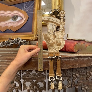 Bán buôn phong cách mới Bộ xương bằng gỗ trang trí nội thất cho Halloween hoàn hảo cho kệ <span class=keywords><strong>s</strong></span>ách hoặc quầy bar hiển thị - Product Image 1