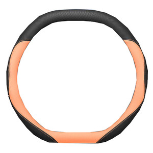 Funda de <span class=keywords><strong>Volante</strong></span> de Coche de Cuero PU de Buena Calidad, con 3 Radios y Forma de D Doble, para <span class=keywords><strong>Peugeot</strong></span> - Product Image 3
