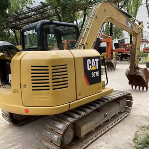 Superventas usado CAT 307E 307e2 pequeña excavadora de orugas 7 toneladas Japón importación Core Motor engranaje de caja de cambios para la venta - Product Image 1