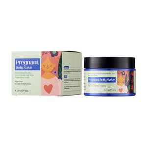 Crème hydratante apaisante pour le ventre de grossesse à la lavande, label privé en gros, OEM, 100% naturelle, blanchissante, nettoyage en profondeur - Product Image 5