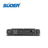 Amplificateur Auto Monobloc Classe D Suoer 1500 Watts de Puissance Maximale avec Filtres Actifs, Sortie 1 Canal