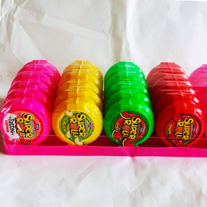 <span class=keywords><strong>Gros</strong></span> rouleau <span class=keywords><strong>de</strong></span> gomme à mâcher bonbons sucrés bon marché fruité usine fabriquée en Chine Offre Spéciale - Product Image 3