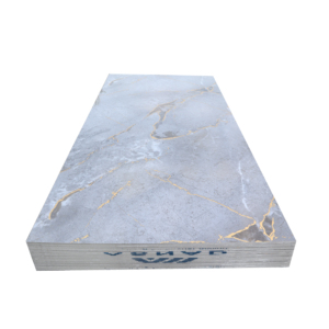 Toptan su geçirmez yanmaz formaldehit içermeyen dekoratif levha UV parlak yüzey Modern tasarım PVC duvar paneli - Product Image 2