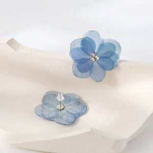 Migliori regali di compleanno, gioielli di moda, orecchini fatti a mano con vere ortensie naturali essiccate, orecchini con fiori in resina per donne e ragazze - Product Image 5