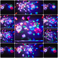 Projecteur LED professionnel à double tête 80W, faisceau RGBW 4-en-1, effet laser LED rouge et vert, contrôle DMX512 pour scène DJ