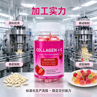 Gummies de collagène et vitamine C avec biotine + vitamine C, faciles à prendre, délicieuses, vente chaude OEM
