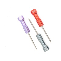 Kit Obeng Implan Gigi Manual Alat Laboratorium Bahan Logam untuk Obeng Abutment Gigi Bersertifikat CE Garansi 1 Tahun