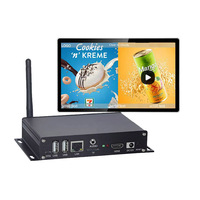 Boîte de publicité Android WIFI intégrée 2K/4K Ultra HD Distribution d'informations télécommande boîte de lecteur d'écran partagé Intelligent