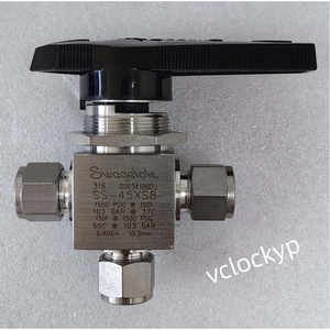 Válvula de Bola de Acero Inoxidable Swagelok Serie 40, Tubo OD, SS-45XS8 Usada - Product Image 4