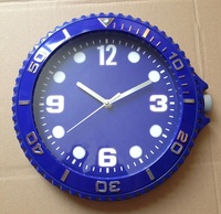Horloge murale de style antique en forme de montre de design de mode, quartz analogique, salon