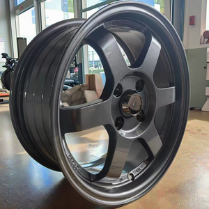 <span class=keywords><strong>ล้อ</strong></span>แม็กซ์อะลูมิเนียมหล่อขึ้นรูปขนาด <span class=keywords><strong>15</strong></span> นิ้ว PCD 4x100 ET35 40 สำหรับรถแข่ง <span class=keywords><strong>TE37</strong></span> ของแต่งสำหรับรถยนต์โตโยต้า - Product Image 6