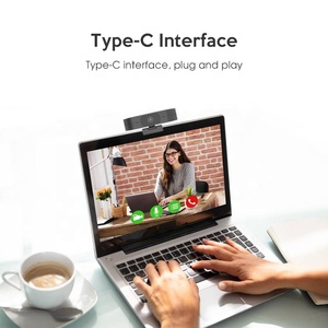 4K Webcam PDAF Autofocus USB <b>Computer</b> Camera Dual <b>Microphones</b> <b>for</b> Live Video Conferencing Online Meeting Teams 4K Webcam - Product Image 4