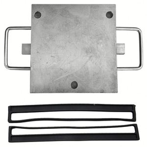 Moulage par compression en caoutchouc de silicone personnalisé - Product Image 2