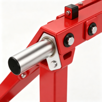 BH1007 Banc de musculation isolaux réglable inclinable pour l'entraînement de la poitrine Hammer Strength, équipement de gym en acier Q235, 150 kg