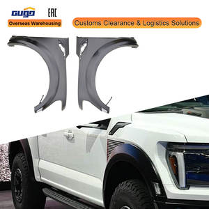GUGO Extensions d'ailes avant en plastique ABS pour <span class=keywords><strong>Ford</strong></span> F150 2018, style Raptor 2024, pour <span class=keywords><strong>4x4</strong></span> - Product Image 1