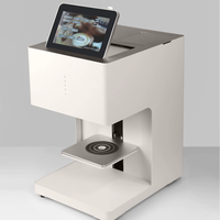 Máquina automática de arte latte 3D para café de grado alimenticio, espuma de leche de un solo color, máquina de arte latte para té de burbujas