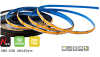 Terbaru Cct Cob Lampu Led Strip 24V Rgb untuk Dekorasi Dalam Ruangan atau Di Luar Ruangan