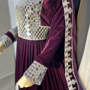 Vêtements traditionnels faits à la main robe afghane haute qualité meilleur matériel afghan Vintage femmes robes 0677 - Product Image 1