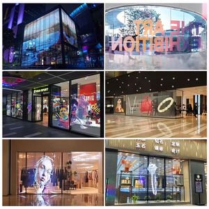 Schermo LED Trasparente Flessibile, Display Digitale per Pubblicità, Schermo LED Flessibile a Rete - Product Image 6