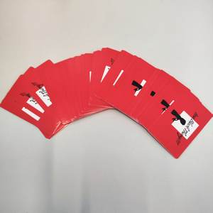 Naipes educativos de papel impermeables ecológicos personalizables personalizados para aprender idiomas - Product Image 3