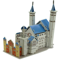 Modèle d'avion ancien en papier 3D, puzzle en mousse, jouet promotionnel