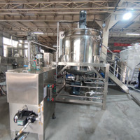 Mélangeur en acier inoxydable sur mesure pour produits liquides et visqueux