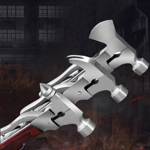 Martello Multifunzione 1 Plus 3 per Sicurezza Veicolare - Martello a Cono per Auto, Attrezzo Multiuso Popolare per Esterni, Martello Pieghevole per Ponteggi, Artiglio Multifunzionale - Product Image 3