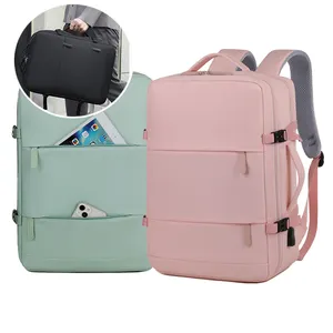 Individueller usb-anti-diebstahl-reise-smart-rucksack aufladung wasserdicht 17,3 zoll laptop-recksack tasche schultaschen