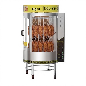 <span class=keywords><strong>Four</strong></span> de rôtissage commercial rotatif 850 à chauffage au charbon, au gaz liquéfié, électrique, au bois, pour fruits, charbon de bois, viande de canard, modèle en boîte, Chine - Product Image 1