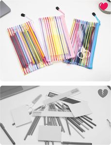 Durable & Reusable Zipper Document Pouches Colorful Mesh Zipper Bag for Makeup Storage Pencil Pouch Home Office Study Organizer - Product Image 3